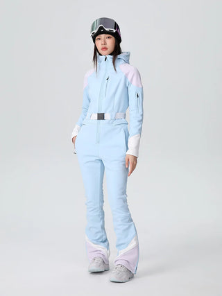 Damen Skianzug Mit Schulterakzenten | Festlich