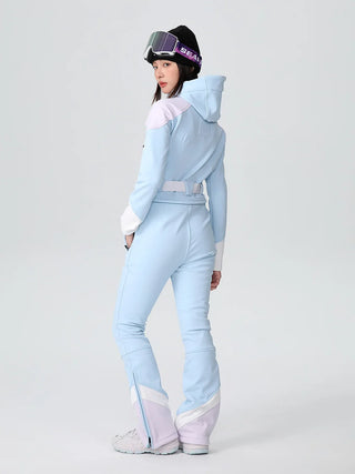 Damen Skianzug Mit Schulterakzenten | Festlich