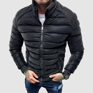 Herren Steppjacke Mit Bomberstil | Winter