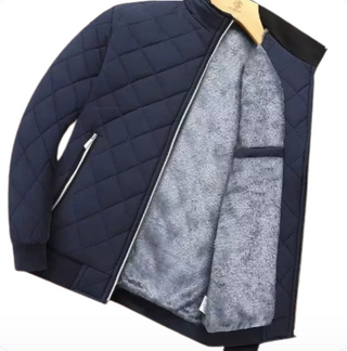 Herren Steppjacke Mit Fleecefutter | Winter