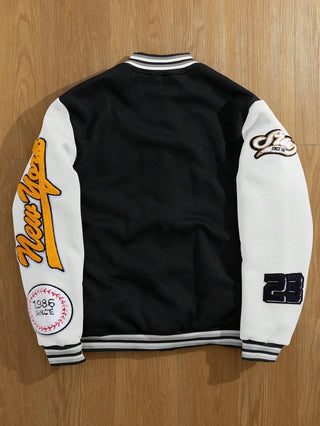 Unisex College Jacke Mit Kontrastärmeln | Übergang