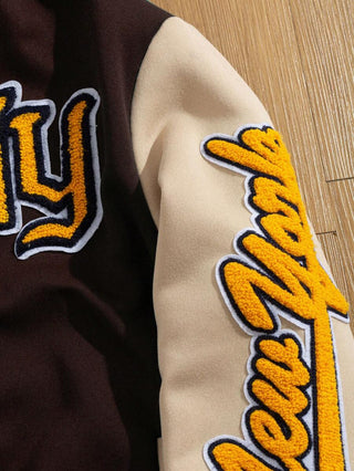 Unisex College Jacke Mit Kontrastärmeln | Übergang