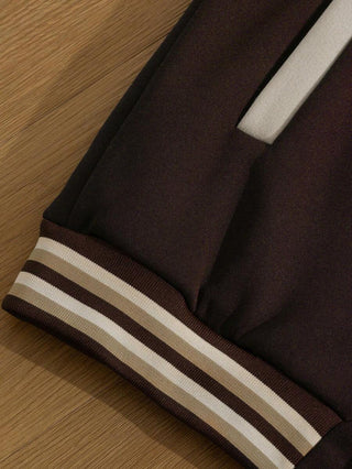 Unisex College Jacke Mit Kontrastärmeln | Übergang