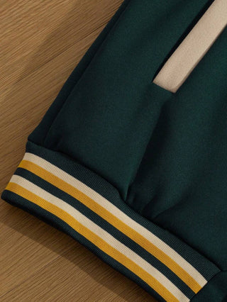 Unisex College Jacke Mit Kontrastärmeln | Übergang