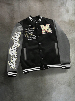 Unisex College Jacke Mit Kontrastärmeln | Übergang