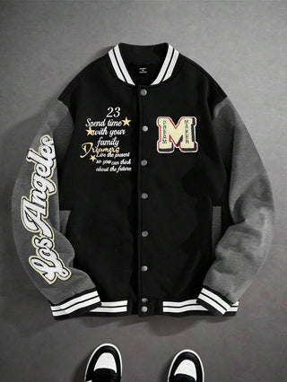 Unisex College Jacke Mit Kontrastärmeln | Übergang