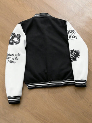 Unisex College Jacke Mit Kontrastärmeln | Übergang