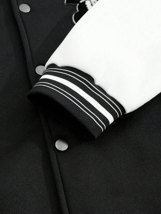 Unisex College Jacke Mit Kontrastärmeln | Übergang