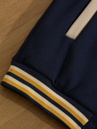 Unisex College Jacke Mit Kontrastärmeln | Übergang