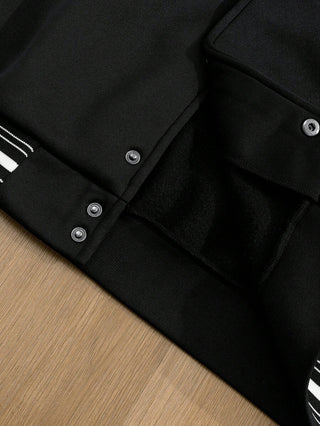 Unisex College Jacke Mit Kontrastärmeln | Übergang