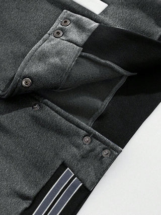 Unisex College Jacke Mit Kontrastärmeln | Übergang