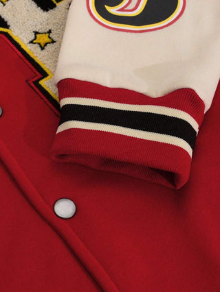 Unisex College Jacke Mit Kontrastärmeln | Übergang