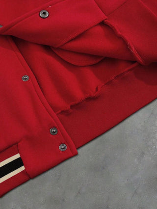 Unisex College Jacke Mit Kontrastärmeln | Übergang