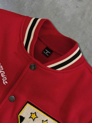 Unisex College Jacke Mit Kontrastärmeln | Übergang