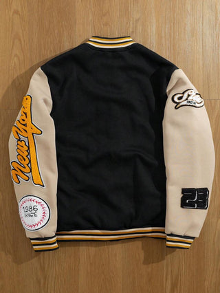 Unisex College Jacke Mit Kontrastärmeln | Übergang