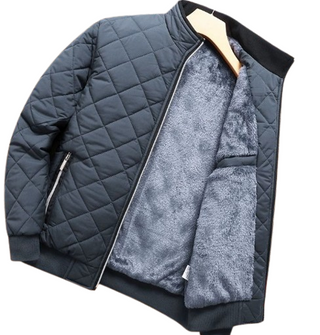 Herren Steppjacke Mit Fleecefutter | Winter