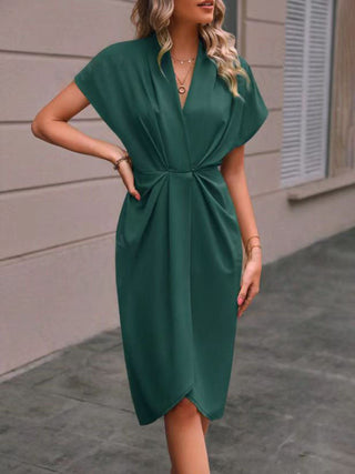 Alina | Damen festliche hochzeitsgast Kleid | Midi