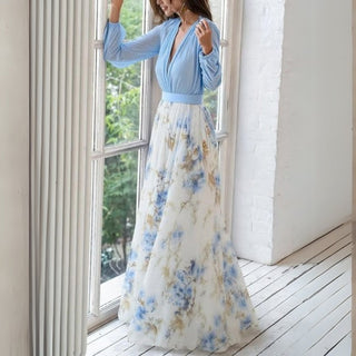 Aria | Damen Festliche Cocktailkleid | Maxi