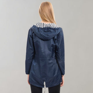 Aveline | Damen Lange Regenjacke
