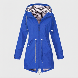 Aveline | Damen Lange Regenjacke