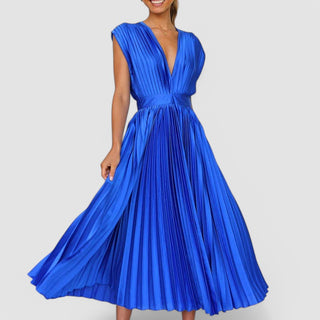Celeste | Damen Elegante Hochzeitsgast Kleid | Midi