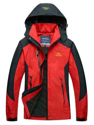 Celina | Damen Sportliche Regenjacke mit Kapuze