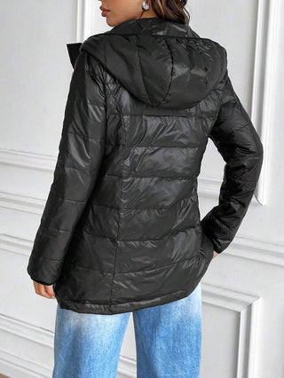 Damen Daunenjacke Mit Figurbetontem Schnitt | Winter