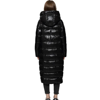 Damen Daunenjacke Mit Langem Schnitt | Winter