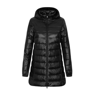 Damen Daunenjacke Mit Schmaler Steppung | Winter