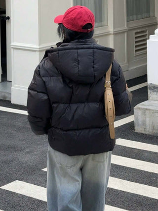 Damen Daunenjacke Mit Volumensteppung | Winter