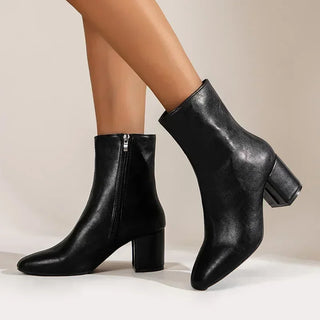 Damen Dirndl Schuhe Mit Blockabsatz | Stiefeletten