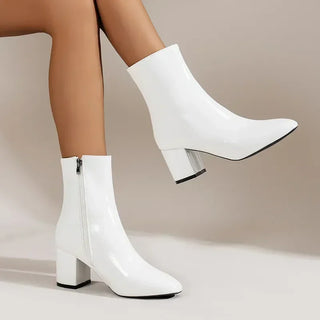 Damen Dirndl Schuhe Mit Blockabsatz | Stiefeletten