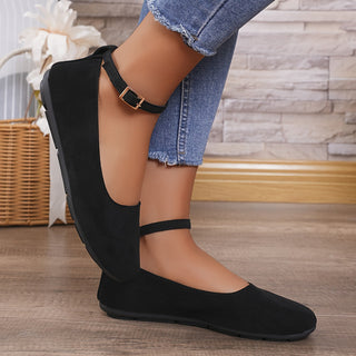 Damen Dirndl Schuhe Mit Knöchelriemchen | Schwarze