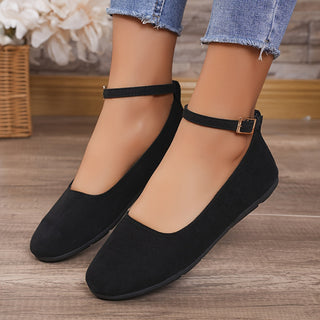 Damen Dirndl Schuhe Mit Knöchelriemchen | Schwarze