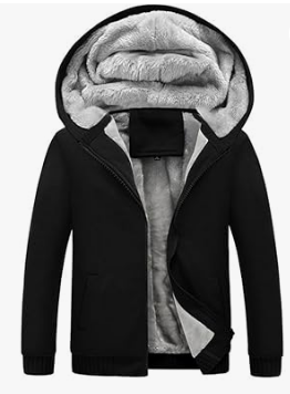Damen Fleecejacke Mit Kapuze | Winter