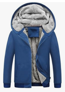 Damen Fleecejacke Mit Kapuze | Winter
