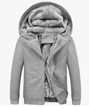 Damen Fleecejacke Mit Kapuze | Winter