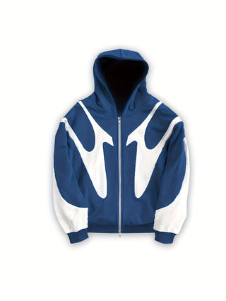 Damen Fleecejacke Mit Kontrastmuster | Bomber