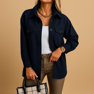 Damen Jacke Mit Brusttaschen | Herbst