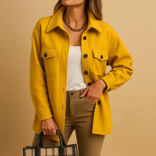 Damen Jacke Mit Brusttaschen | Herbst