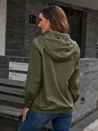 Damen Jacke Mit Druckknöpfen | Übergangs