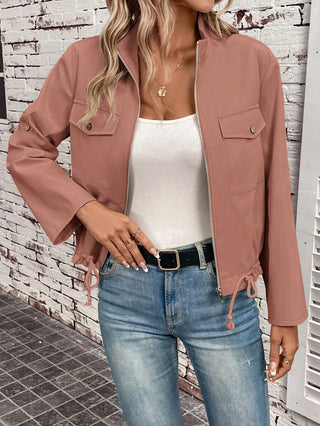 Damen Jacke Mit Reißverschluss | Herbst