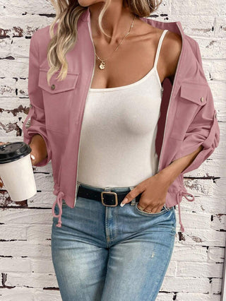 Damen Jacke Mit Reißverschluss | Herbst