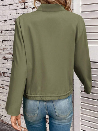 Damen Jacke Mit Reißverschluss | Herbst
