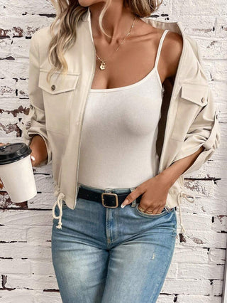 Damen Jacke Mit Reißverschluss | Herbst