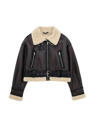 Damen Jacke Mit Teddykragen | Herbst