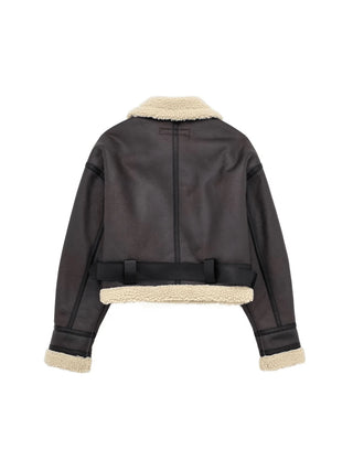Damen Jacke Mit Teddykragen | Herbst