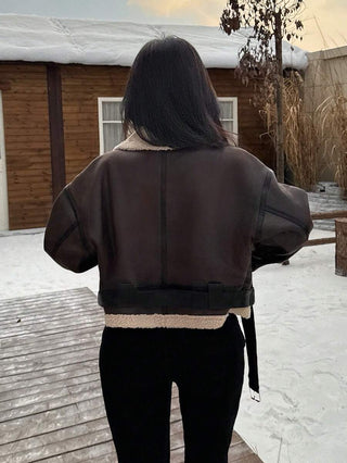 Damen Jacke Mit Teddykragen | Herbst