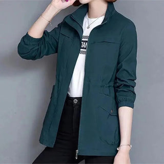 Damen Jacke Mit Umlegekragen | Herbst