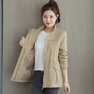 Damen Jacke Mit Umlegekragen | Herbst